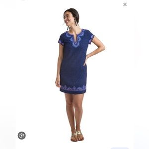 COPY - Vineyard Vines Starfish Jacquard Dress Sz 8